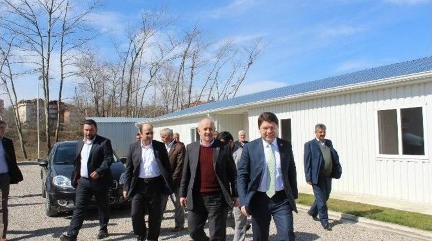 Milletvekili Tun&ccedil;, Kozcağız Barajı İnşaatını İnceledi