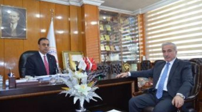 Vali Kam&ccedil;ı&rsquo;dan Mtb&rsquo;ye Ziyaret