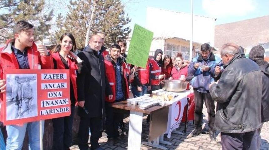 &Ccedil;ıldır Kızılay&rsquo;dan &Ccedil;anakkale Ruhu