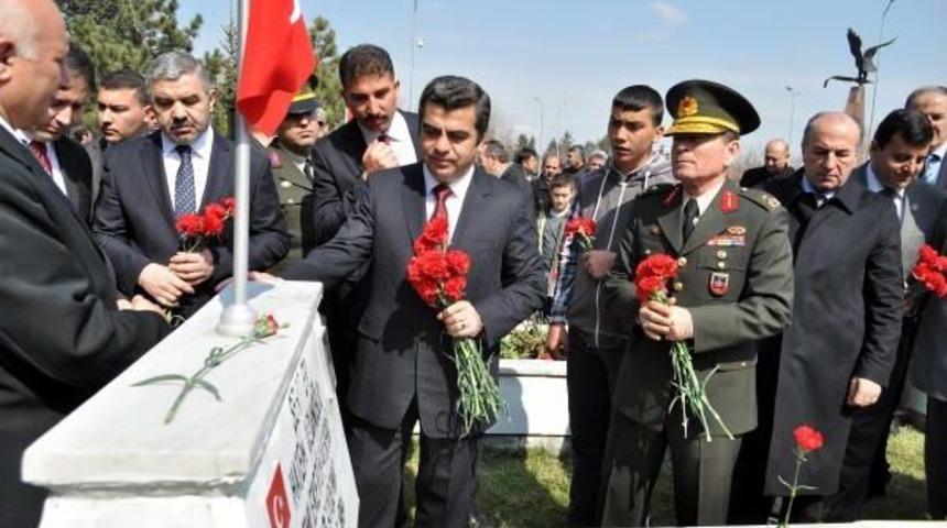 Kayseri'de, &Ccedil;anakkale Şehitleri T&ouml;renle Anıldı