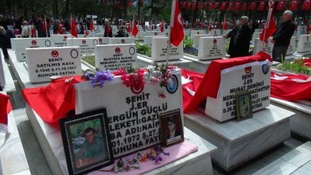 Gaziantep’Te, Şehitler Törenle Anıldı