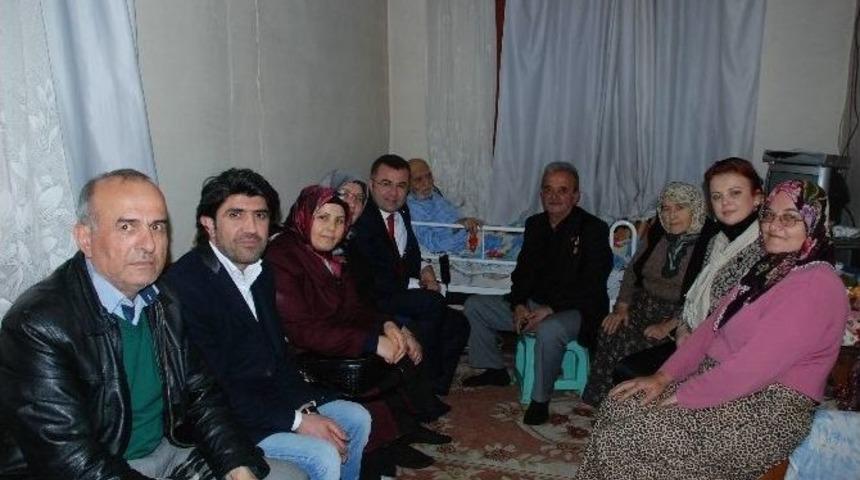 Keskin, Gazileri Ziyaret Etti