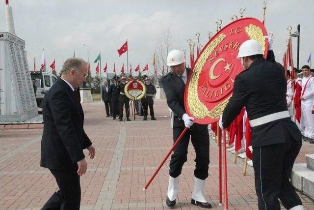 Çanakkale Zaferi’nin 100. Yılı Ve Şehitleri Anma Günü Törenlerle Kutlandı