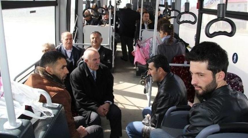 Belediye Otob&uuml;sleri Halktan B&uuml;y&uuml;k Bir Beğeni Aldı