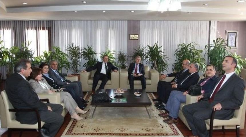 Kayserililerden Ato Başkanı Menevşe&rsquo;ye Ziyaret