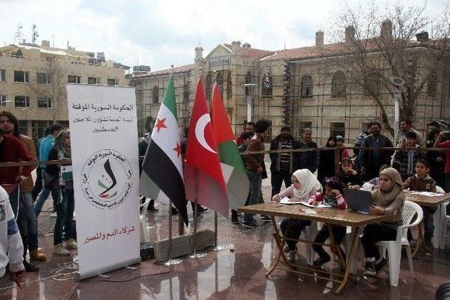 110 Bin Suriyeli’nin Yaşadığı Kilis’te 100 Kişi Esad’ı Protesto Etti