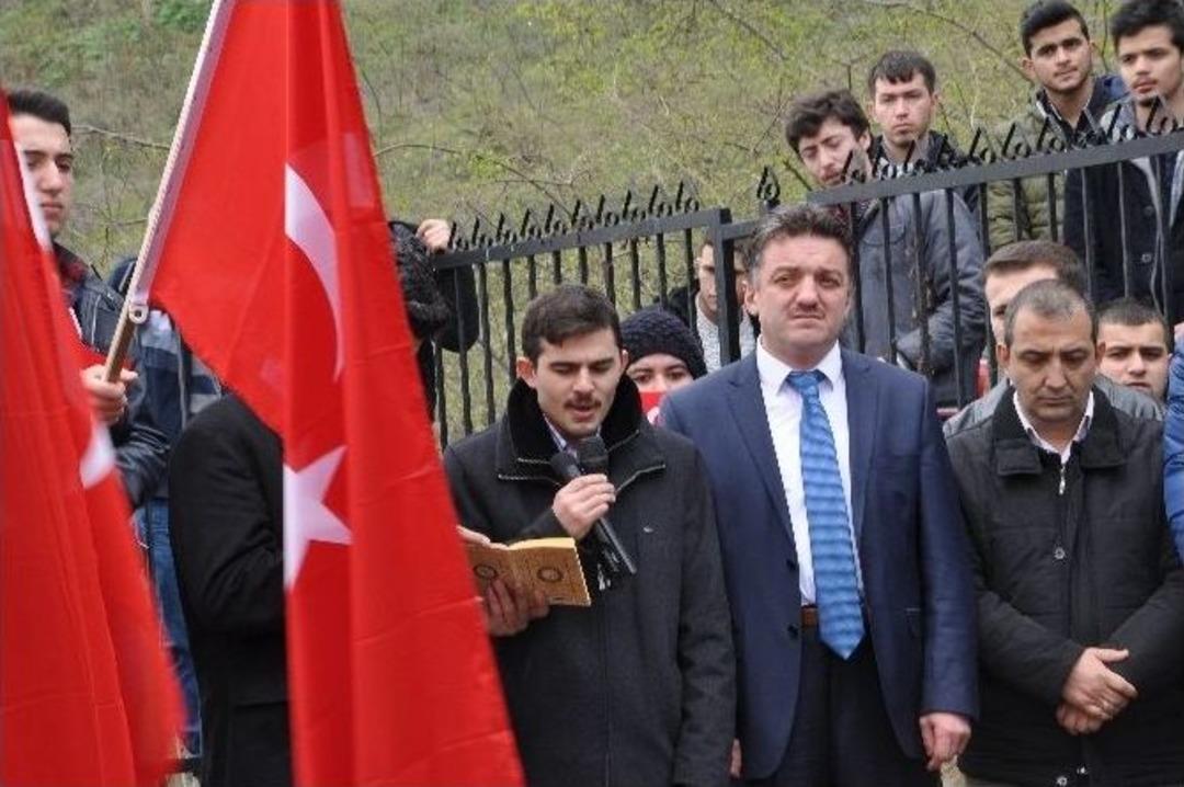 Giresun&rsquo;da 5 Bin &Ouml;ğrenci &Ccedil;anakkale İ&ccedil;in Y&uuml;r&uuml;d&uuml;