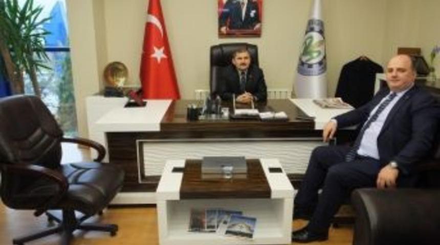 Milletvekili Aday Adayı Sara&ccedil; Ticaret Borsası&rsquo;nı Ziyaret Etti