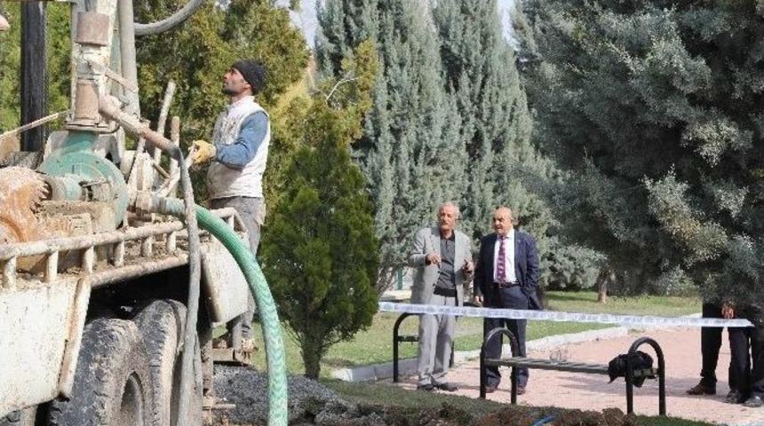 Cihanbeyli&rsquo;de Yeşil Alan &Ccedil;alışmaları