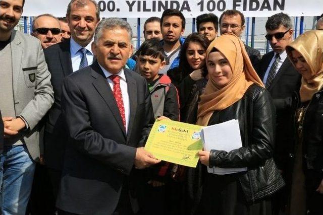 100 Fidan Yeşerecek