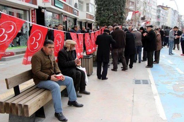 Bolulu Şehit Sayısı Kadar Buğday Çorbası Dağıttılar