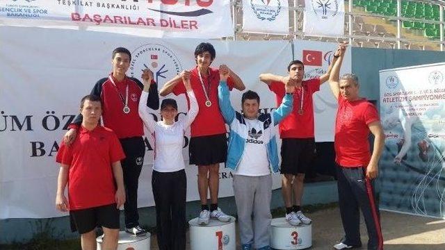 Atletizm Bölge Şampiyonası’na Bin 100 Engelli Sporcu Katıldı