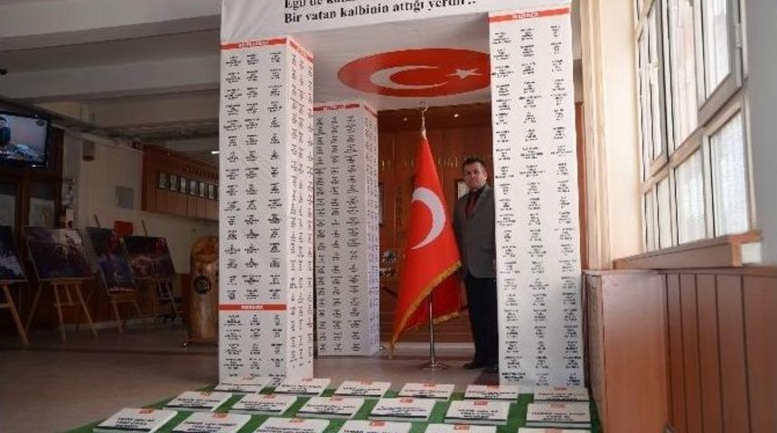 Beden Eğitimi &Ouml;ğretmeninden "&ccedil;anakkale" Sergisi