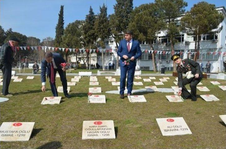 Kula’da Temsili Çanakkale Şehitleri Anıtı Yapıldı G1