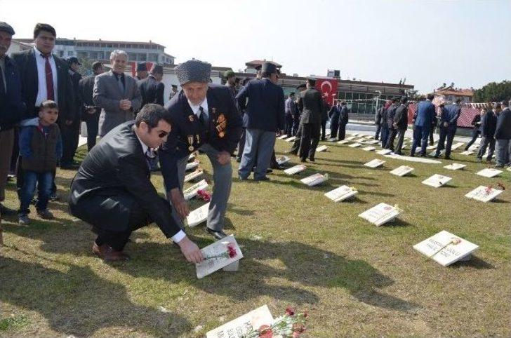 Kula’da Temsili Çanakkale Şehitleri Anıtı Yapıldı G2
