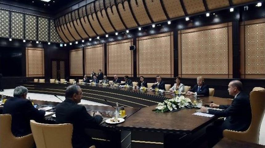 Cumhurbaşkanı Erdoğan, Avrupa Parlamentosu Dış İlişkiler Komitesi Heyetini Kabul Etti