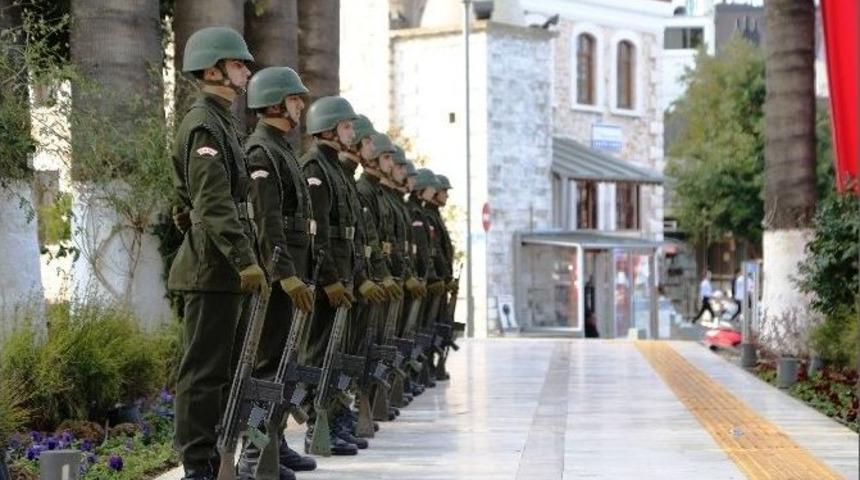&Ccedil;anakele Şehitleri Bodrum&rsquo;da Da Anıldı