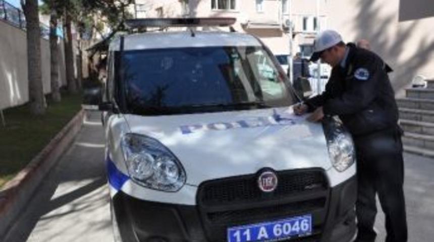 Bilecik&rsquo;te Polis Memurlarına Trafik Cezası