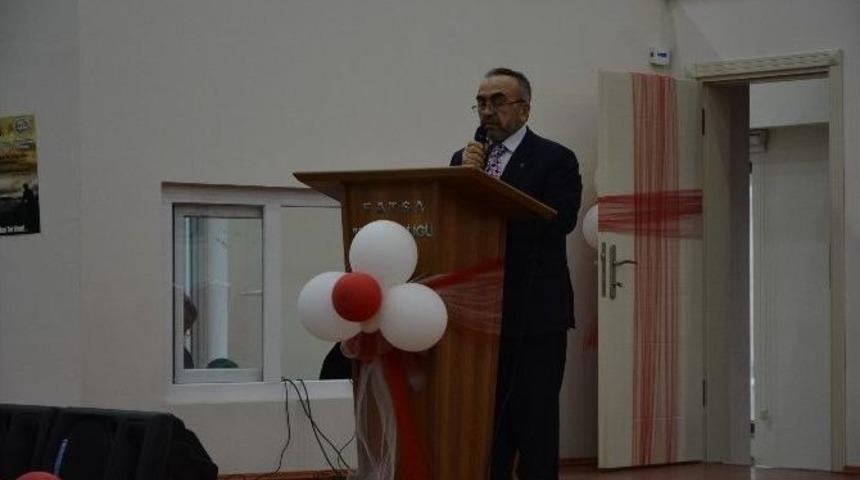 Fatsa&rsquo;da &lsquo;kadın Ve Şehitlik&rsquo; Konferansı