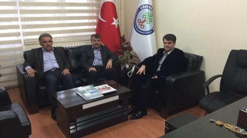 &Ouml;mer Bozoğlu, Sendika Genel Başkanlarını Ziyaret Etti