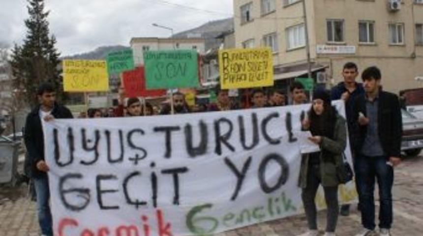 &Ccedil;ermik&rsquo;te Uyuşturucuya Hayır Y&uuml;r&uuml;y&uuml;ş&uuml;
