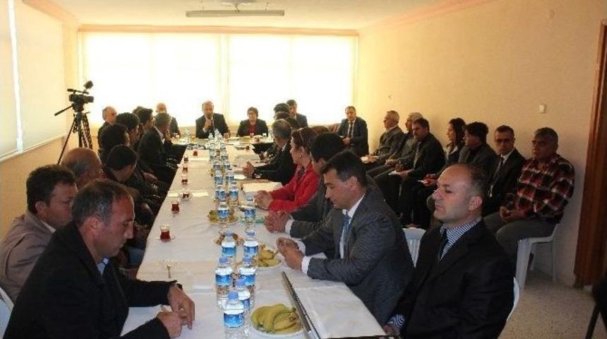 Meski, Aydıncık Ve Bozyazı&rsquo;da Muhtarları Bilgilendirdi