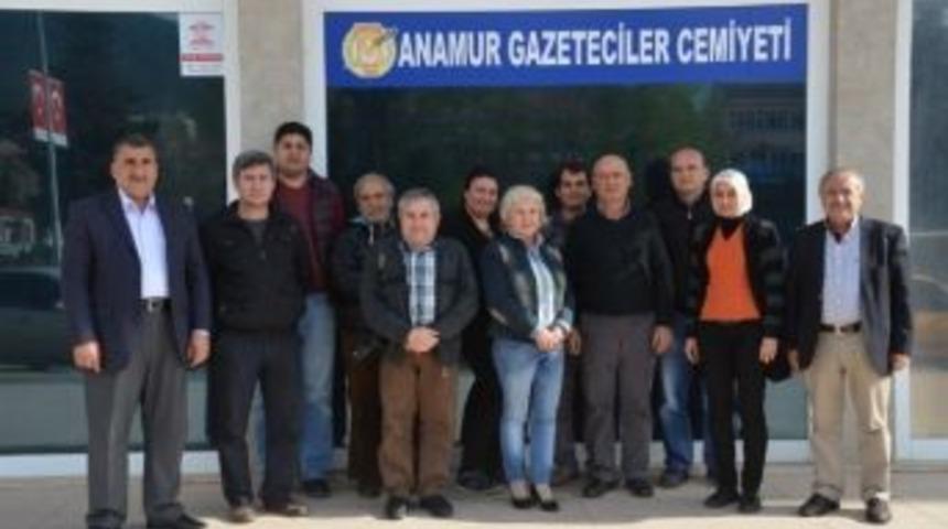 Anamur Gazeteciler Cemiyeti Başkanı Z&uuml;mr&uuml;t C&ouml;mertler Oldu