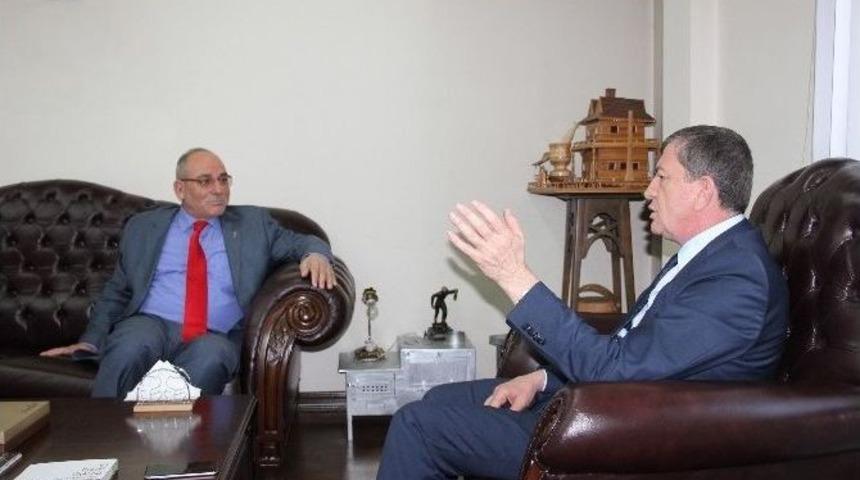 Ak Parti Trabzon İl Başkanı Haydar Revi&rsquo;den Tesob&rsquo;a Ziyaret