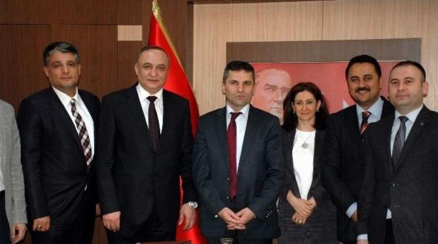 İmo&rsquo;dan, Şahinbey Kaymakamı Selami Aydın&rsquo;a Ziyaret