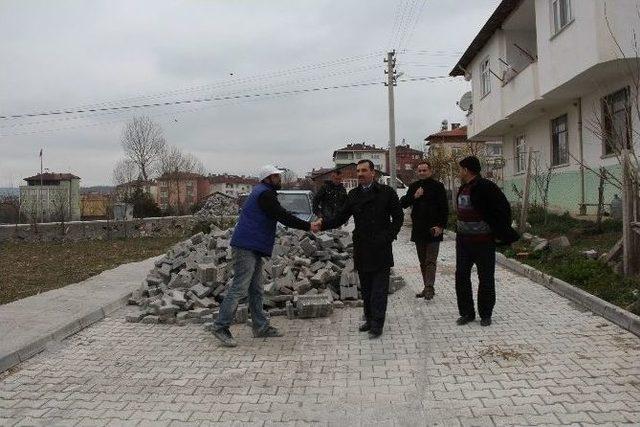 Sarıcaoğlu, Çalışmaları Yerinde İnceledi