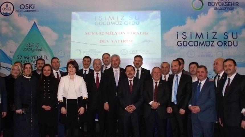 Ordu&rsquo;ya 52 Milyon Tl&rsquo;lik Dev Yatırım