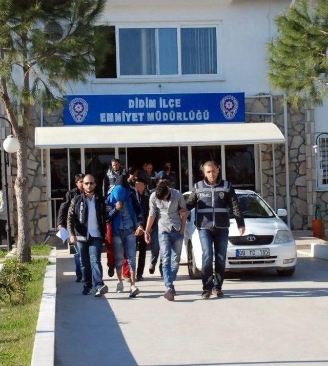 Didim’de Hırsızlık Ve İnsan Kaçakçılığı Operasyonu: 7 Tutuklama