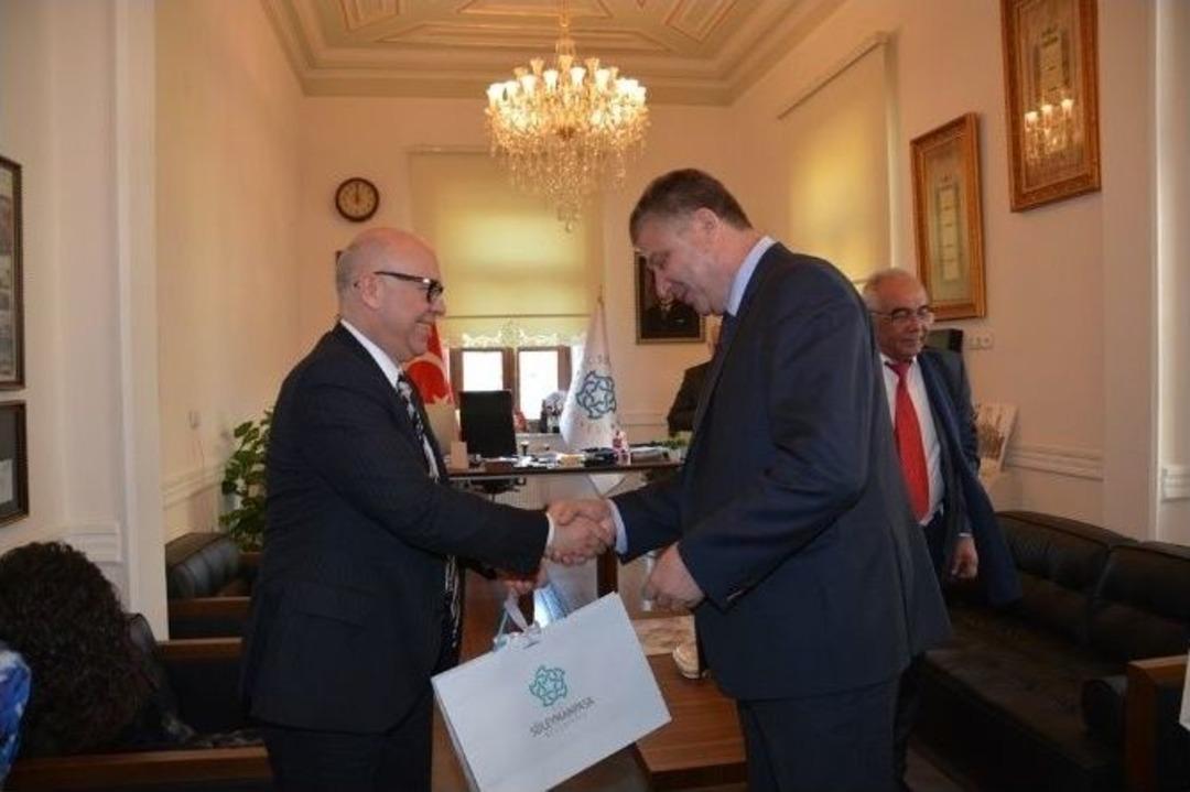 Bulgaristan Ram Trakia Heyeti&rsquo;nden Başkan&rsquo;a Ziyaret