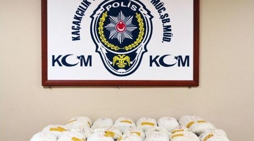 Yozgat Polisi 58 Kilo Toz Esrar Ele Ge&ccedil;irdi