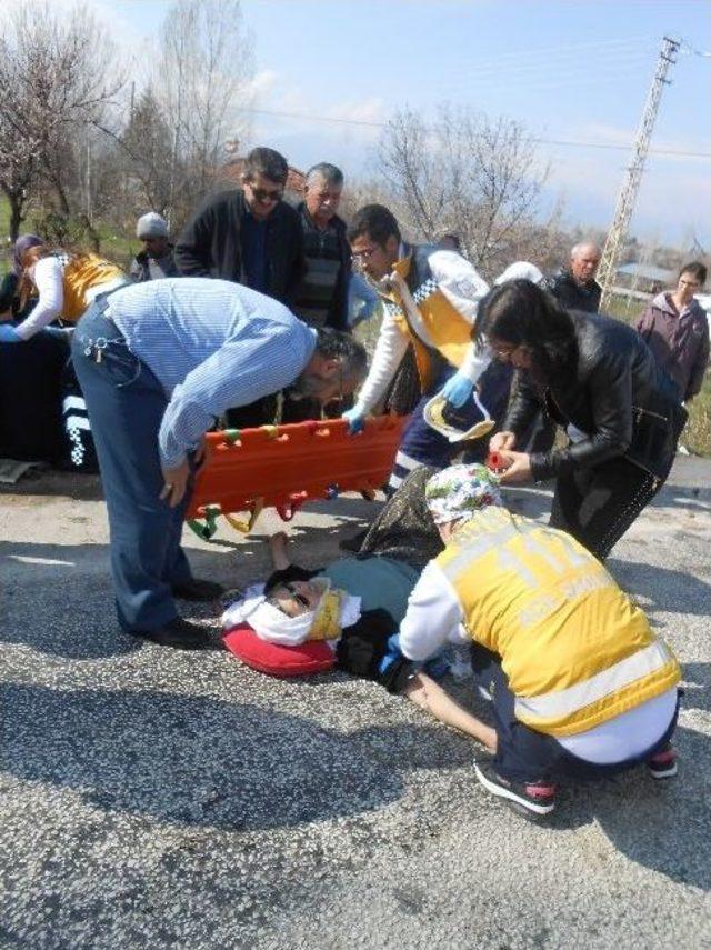 Burdur’da Trafik Kazası: 5 Yaralı