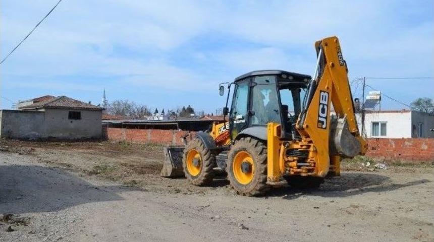 Yeni Park Alanında Alt Yapı D&uuml;zenlemeleri Başladı