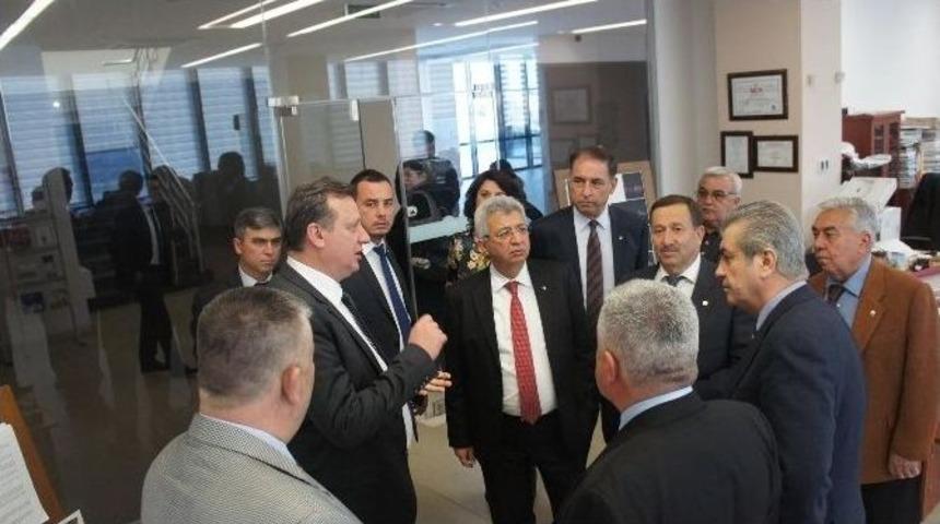 Aydın Ticaret Borsası &Ccedil;anakkale Ticaret Ve Sanayi Odası&rsquo;nın 100. Yıl Organizasyonlarına Katıldı