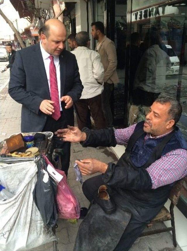 Vekil Adayı Gibi &Ccedil;alışan Veli Kıyak&rsquo;ı Hemşehrileri Bağrına Bastı 1