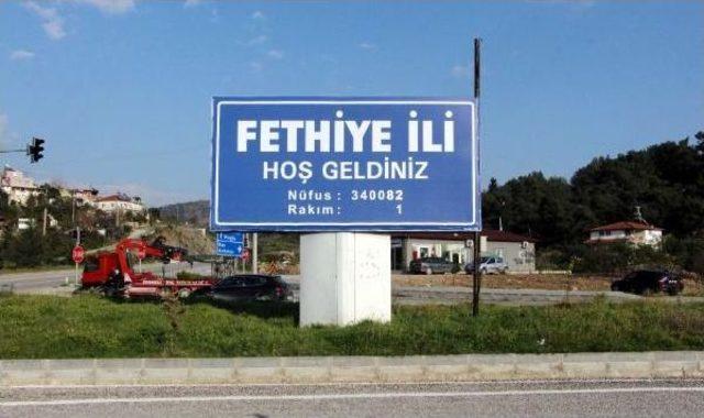 Fethiye'ye Temsili Il Tabelası