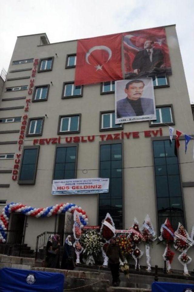 Gaziantep’Te Öğrenci Yurdu Ve Taziye Evinin Açılışı Yapıldı