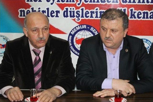 İbrahim Cansız’dan Memur-sen Ve Bileşenlerine Ziyaret