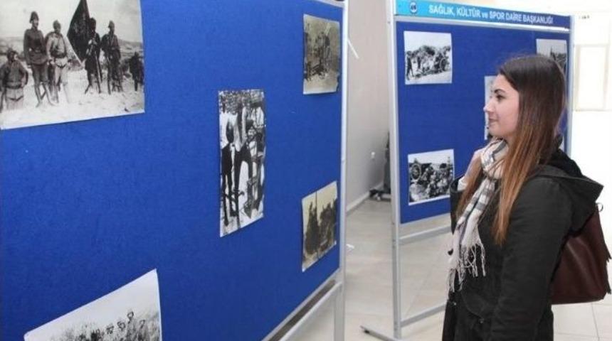 Km&uuml; &Ouml;ğrencilerinden &Ccedil;anakkale Sergisi