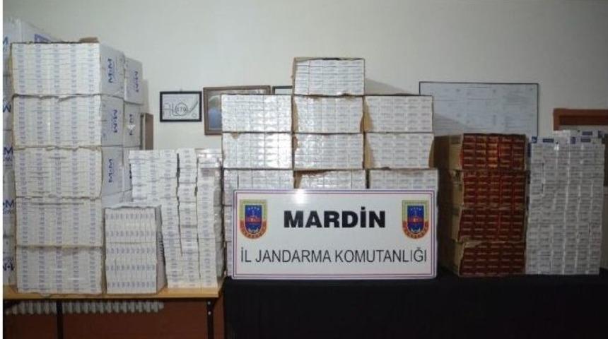 Mardin&rsquo;de 50 Bin Paket Ka&ccedil;ak Sigara Ele Ge&ccedil;irildi
