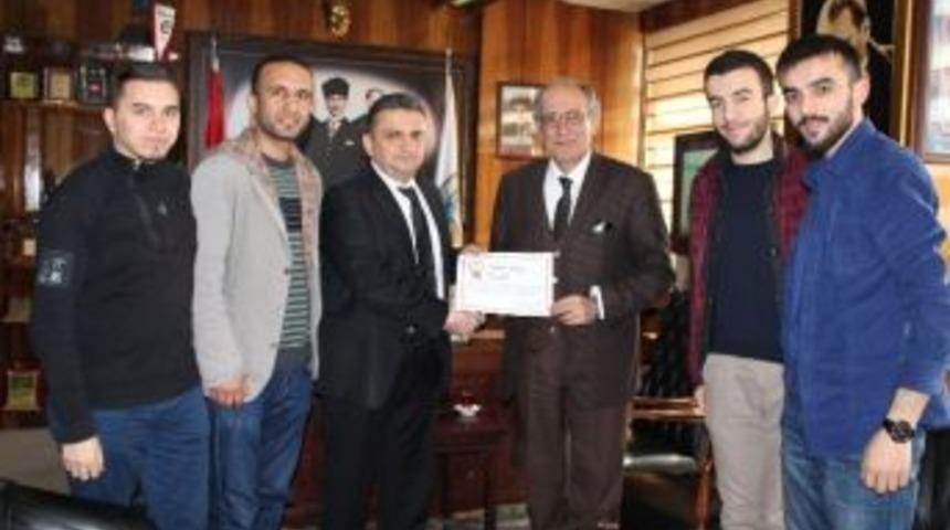 Be&uuml; &Ouml;ğrencilerinden Gmis&rsquo;e Teşekk&uuml;r