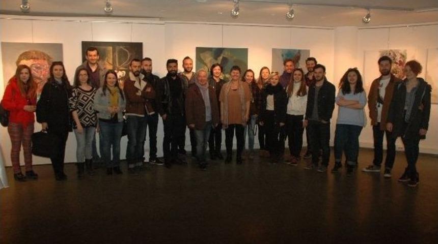 G&uuml;zel Sanatlar Fak&uuml;ltesi&rsquo;nden Resim Sergisi