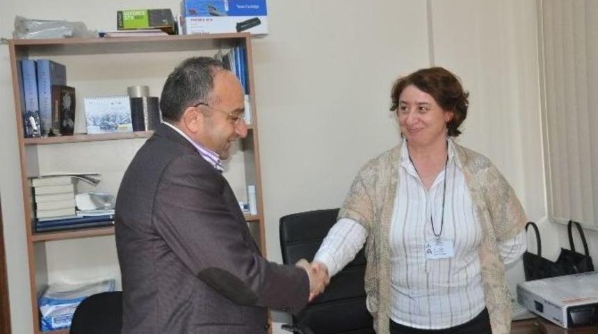 Başkan &Uuml;z&uuml;lmez&rsquo;den Personele Ziyaret