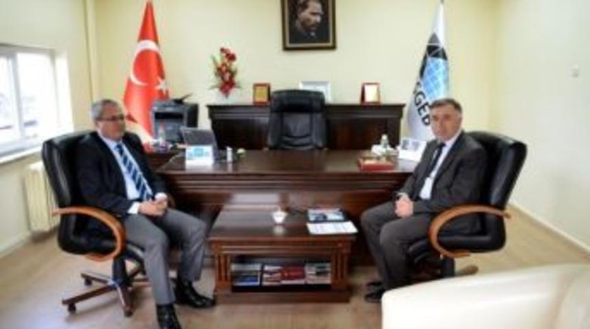 Vali Deniz, Kurum Ziyaretlerinde Bulundu