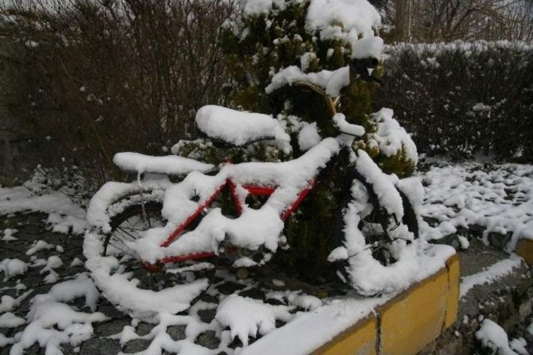 Afyonkarahisar&rsquo;da Kar Manzaraları