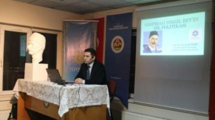 G&uuml;neş Vakfı&rsquo;nda &ldquo;gaspıralı İsmail Bey&rsquo;in Dil Politikası&rdquo; Konferansı