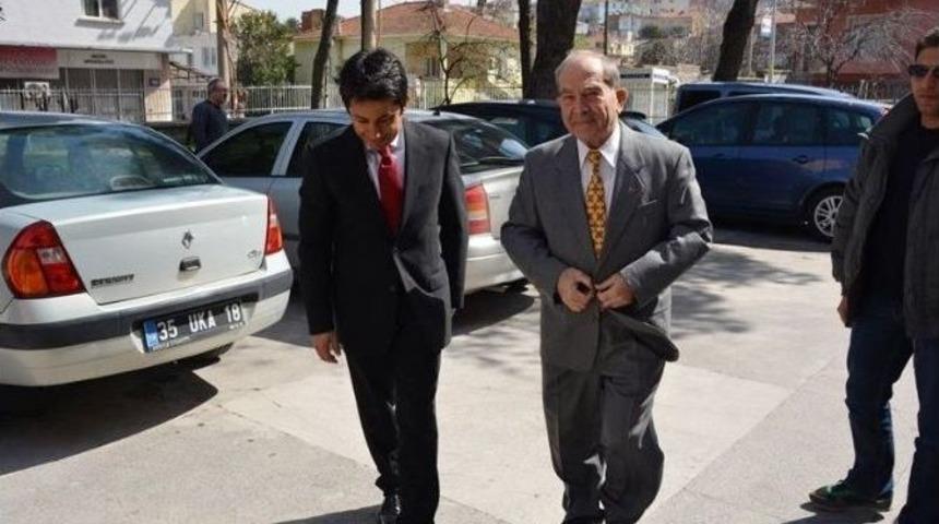 Emekli Genelkurmay Başkanı &Ouml;zk&ouml;k&rsquo;ten Urla Kaymakamına Ziyaret